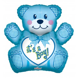 28" SP: BABY BOY BEAR SHAPE