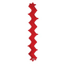  Air-Filled Zig Zag Wall Red