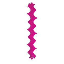  Air-Filled Zig Zag Wall Magenta