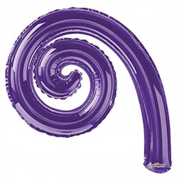 Kurly Spiral Purple