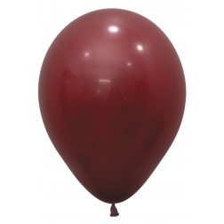 11" Fashion Merlot Round (50pcs)