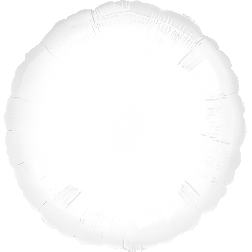 Standard Circle Metallic White 