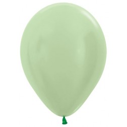 05" Satin Green Round (50pcs)  (Air Only)