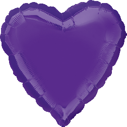  Standard Heart Quartz Purple 