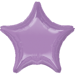 19" Pearl Lavender Decorator Star