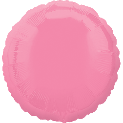  Standard Circle Bright Bubble Gum Pink