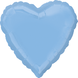 Standard Heart Pastel Blue 