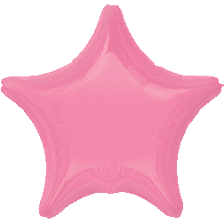 19" Bright Bubble Gum Pink Decorator Star
