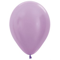 11" Satin Lilac Round (50pcs)