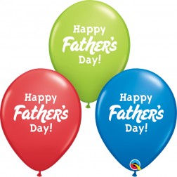11" Happy Father's Day Special Asst. (50 ct)