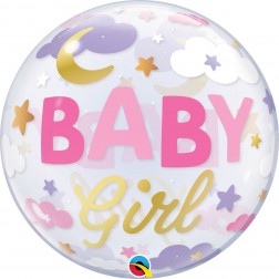 Bubble: 22" Baby Girl Sweet Dreams