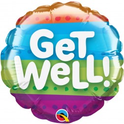 4" GET WELL COLOR BANDS