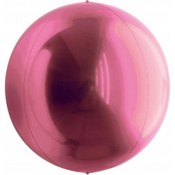 14" Metallic Pearl Pink Balloon Ball