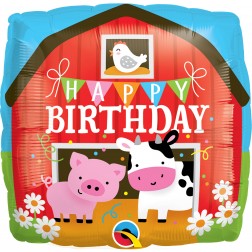 18" Bday Barn (pkgd)