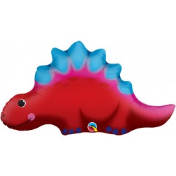 Shape: 21" Cute & Colorful Stegosaurus
