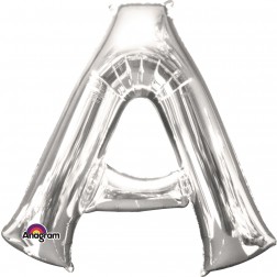 Anagram SuperShape Letter "A" Silver