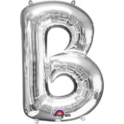 Anagram SuperShape Letter "B" Silver