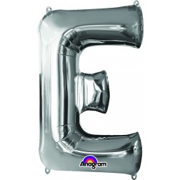 Anagram SuperShape Letter "E" Silver