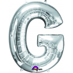 Anagram SuperShape Letter "G" Silver
