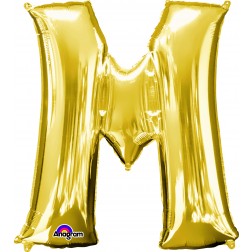 Anagram MiniShape Letter "M" Gold