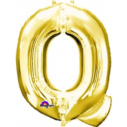 Anagram MiniShape Letter "Q" Gold