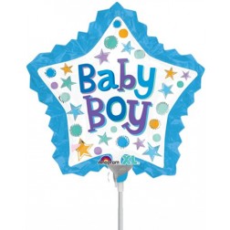 MiniShape Baby Boy Star with Ruffle
