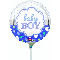 9" Baby Boy Scallop
