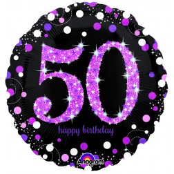 Standard Holographic Pink Celebration 50