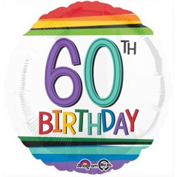 Standard Rainbow Birthday 60