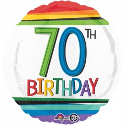 Standard Rainbow Birthday 70