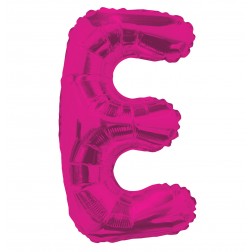AirFilled: 14" LETTER E HOT PINK