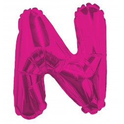 AirFilled: 14" LETTER N HOT PINK