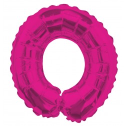 AirFilled: 14" LETTER O HOT PINK