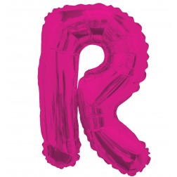 AirFilled: 14" LETTER R HOT PINK