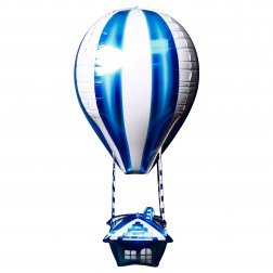 26" Hot Air Balloon Blue