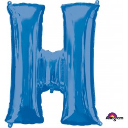 SuperShape Letter "H" Blue