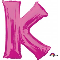 SuperShape Letter "K" Pink