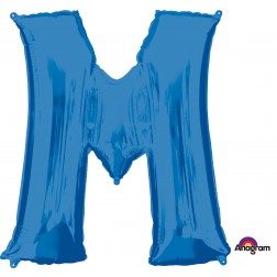 SuperShape Letter "M" Blue