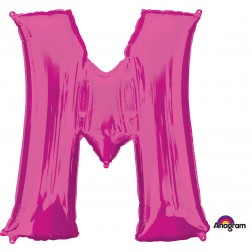 SuperShape Letter "M" Pink