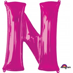 SuperShape Letter "N" Pink