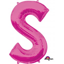 SuperShape Letter "S" Pink
