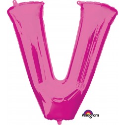 SuperShape Letter "V" Pink