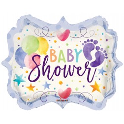  18" SP: PR Baby Shower Watercolor Shape
