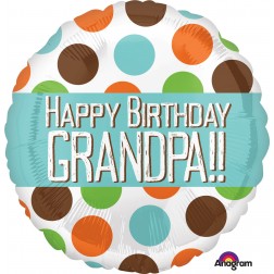 Standard Happy Birthday Dots Grandpa