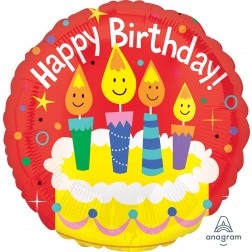 Jumbo Happy Birthday Candles