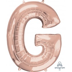 Anagram SuperShape Letter "G" Rose Gold