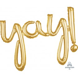 Script Phrase "Yay!" Gold
