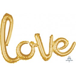 Script Phrase "Love" Gold
