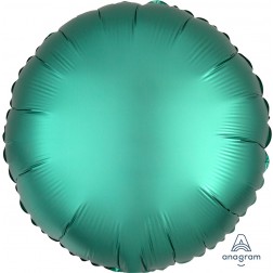 Standard Satin Luxe Jade Circle  (Flat)