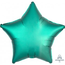 Standard Satin Luxe Jade Star